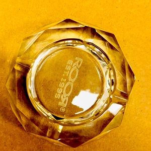 ROOR Crystal Ashtray